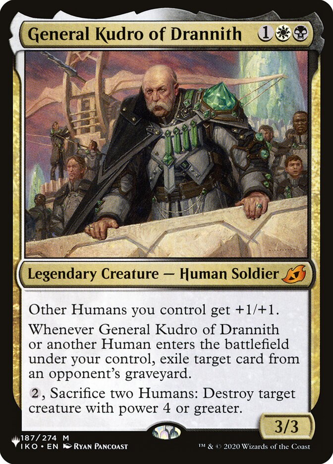 General Kudro of Drannith [The List] - The Mythic Store | 24h Order Processing