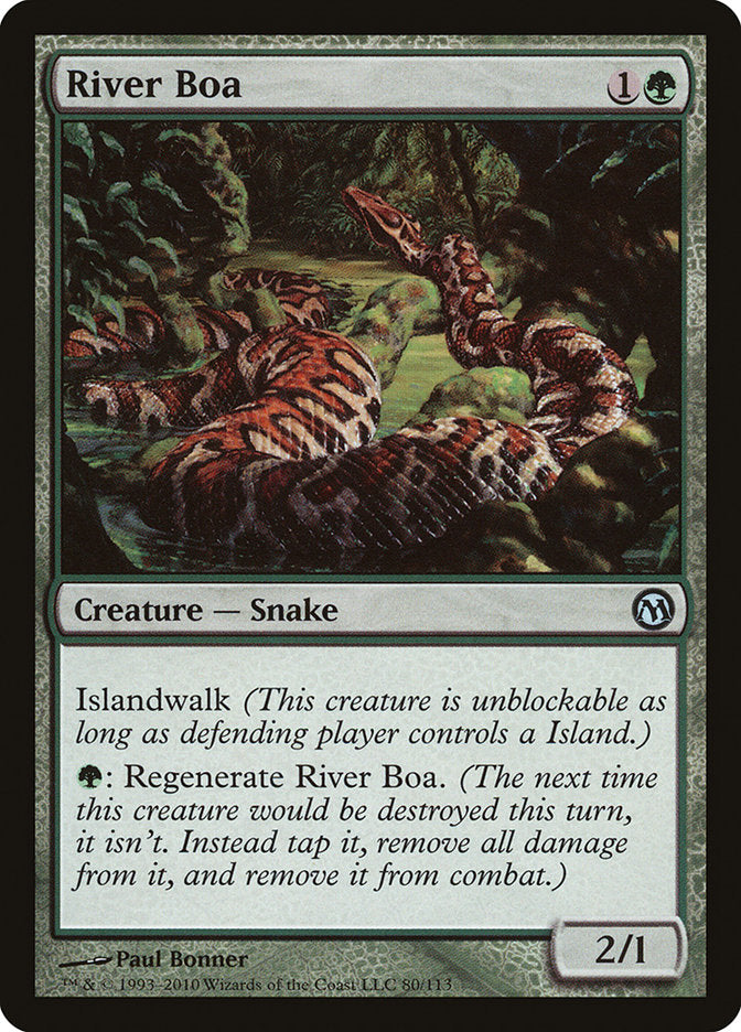 River Boa [Duels of the Planeswalkers] - The Mythic Store | 24h Order Processing
