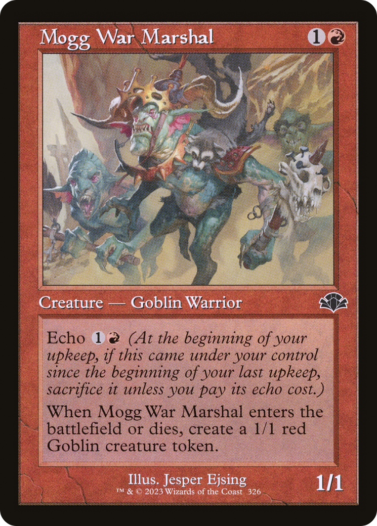 Mogg War Marshal (Retro) [Dominaria Remastered] - The Mythic Store | 24h Order Processing