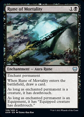 Rune of Mortality [Kaldheim] - The Mythic Store | 24h Order Processing