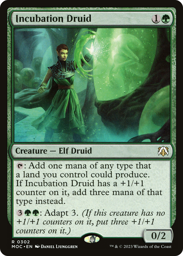 Incubation Druid [March of the Machine Commander] - The Mythic Store | 24h Order Processing