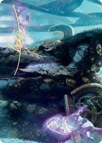 Valki, God of Lies Art Card (Gold-Stamped Signature) [Kaldheim Art Series] - The Mythic Store | 24h Order Processing