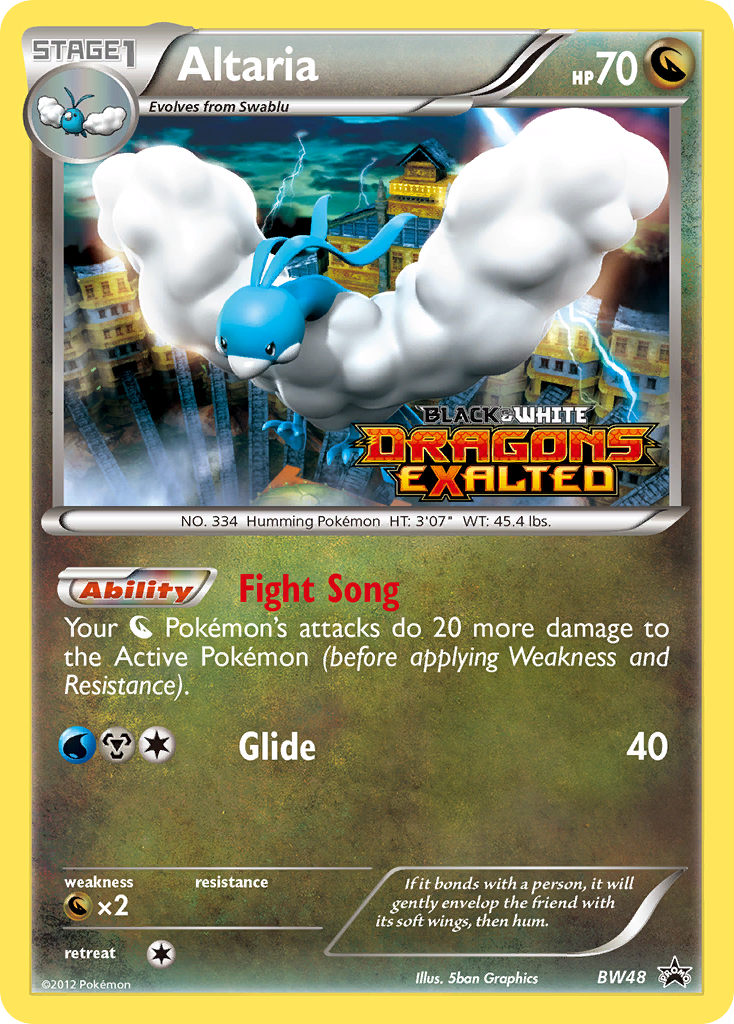 Altaria (BW48) [Black & White: Black Star Promos] - The Mythic Store | 24h Order Processing