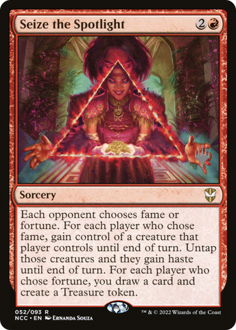 Seize the Spotlight (Promo Pack) [Streets of New Capenna Commander Promos] - The Mythic Store | 24h Order Processing