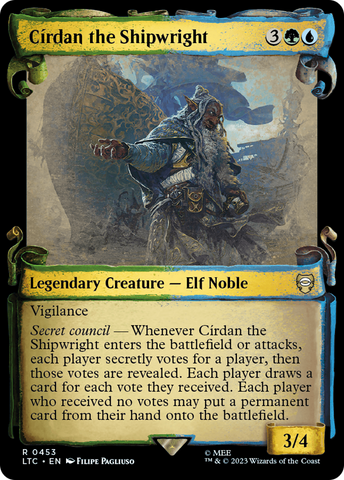 Cirdan the Shipwright [The Lord of the Rings: Tales of Middle-Earth Commander Showcase Scrolls] - The Mythic Store | 24h Order Processing