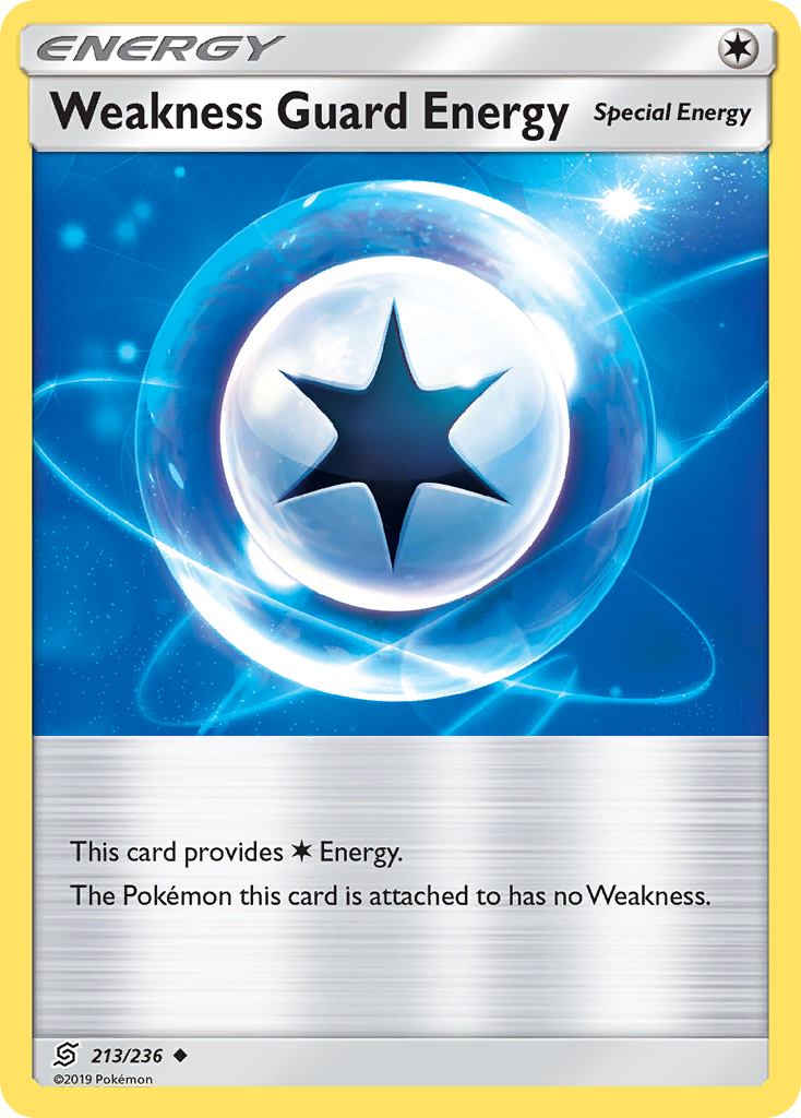Weakness Guard Energy (213/236) [Sun & Moon: Unified Minds] - The Mythic Store | 24h Order Processing
