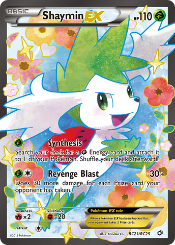 Shaymin EX (RC21/RC25) [Black & White: Legendary Treasures] - The Mythic Store | 24h Order Processing