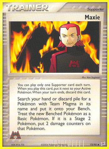Maxie (73/95) [EX: Team Magma vs Team Aqua] - The Mythic Store | 24h Order Processing