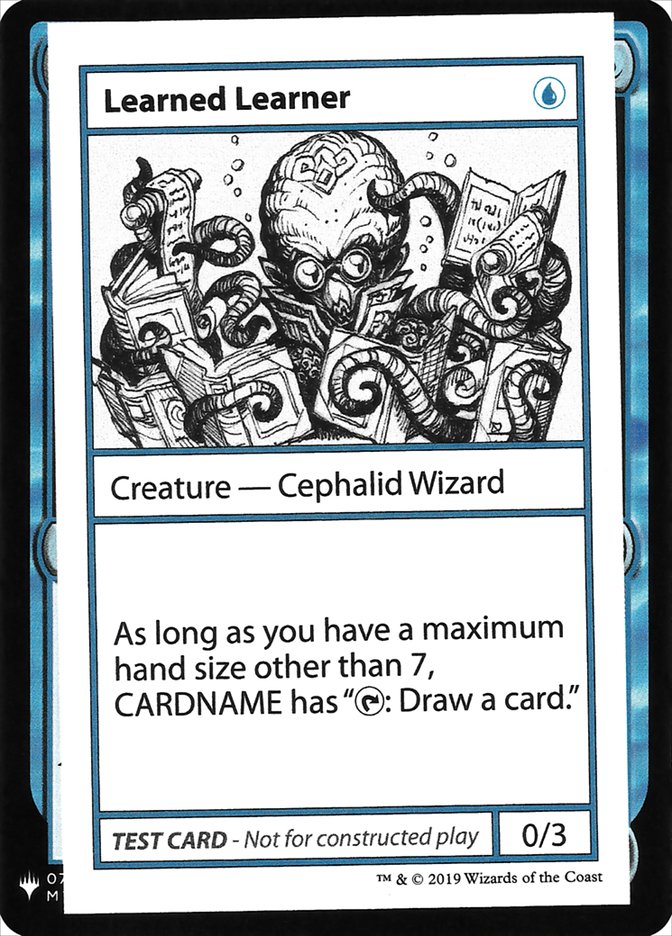 Learned Learner [Mystery Booster Playtest Cards] - The Mythic Store | 24h Order Processing