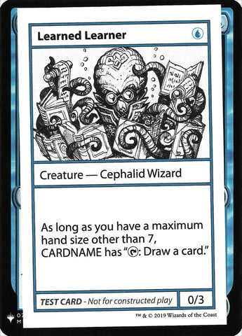 Learned Learner [Mystery Booster Playtest Cards] - The Mythic Store | 24h Order Processing