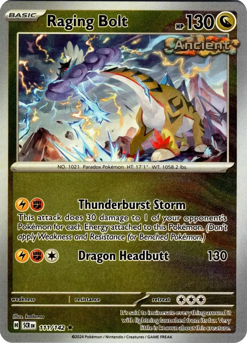 Raging Bolt (111/142) [Scarlet & Violet: Stellar Crown] - The Mythic Store | 24h Order Processing