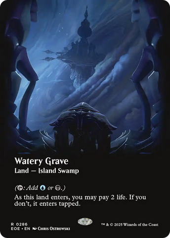 Watery Grave (Borderless) [Edge of Eternities] - The Mythic Store | 24h Order Processing