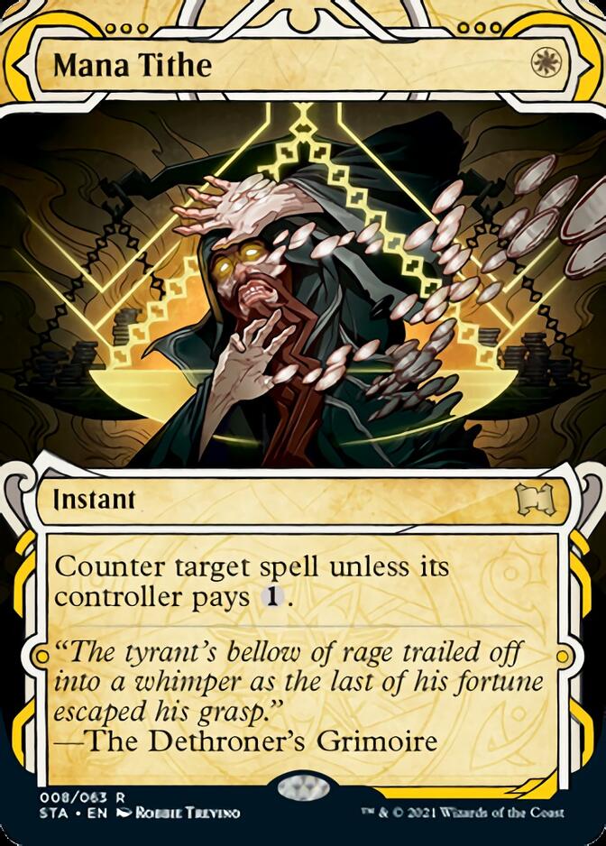 Mana Tithe (Foil Etched) [Strixhaven: Mystical Archive] - The Mythic Store | 24h Order Processing