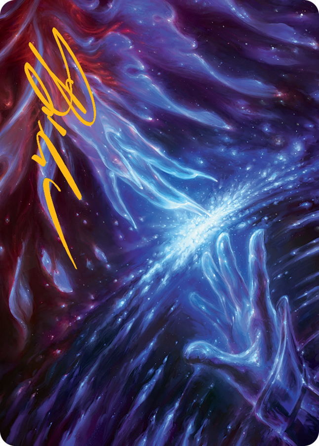 Transcendent Message Art Card (Gold-Stamped Signature) [March of the Machine Art Series] - The Mythic Store | 24h Order Processing