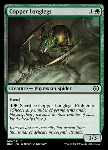 Copper Longlegs [Phyrexia: All Will Be One] - The Mythic Store | 24h Order Processing