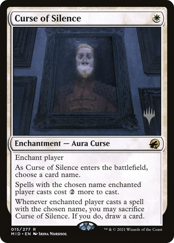 Curse of Silence (Promo Pack) [Innistrad: Midnight Hunt Promos] - The Mythic Store | 24h Order Processing