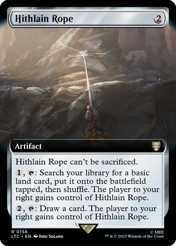 Hithlain Rope (Extended Art) [The Lord of the Rings: Tales of Middle-Earth Commander] - The Mythic Store | 24h Order Processing