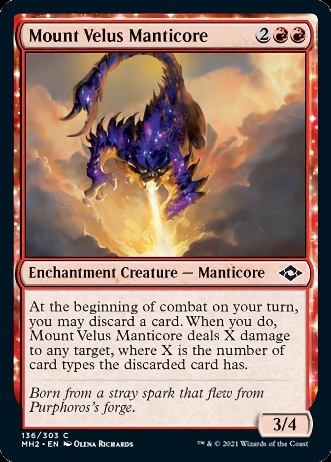 Mount Velus Manticore [Modern Horizons 2] - The Mythic Store | 24h Order Processing