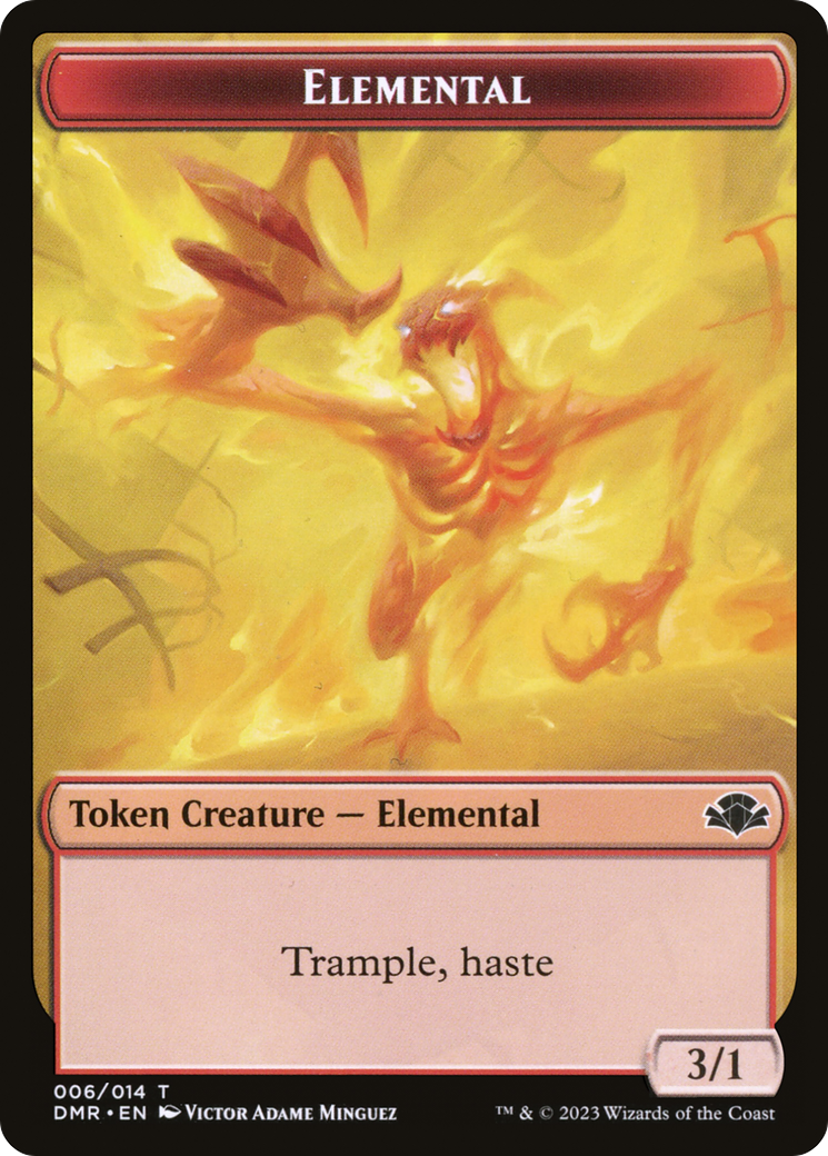 Elemental Token [Dominaria Remastered Tokens] - The Mythic Store | 24h Order Processing