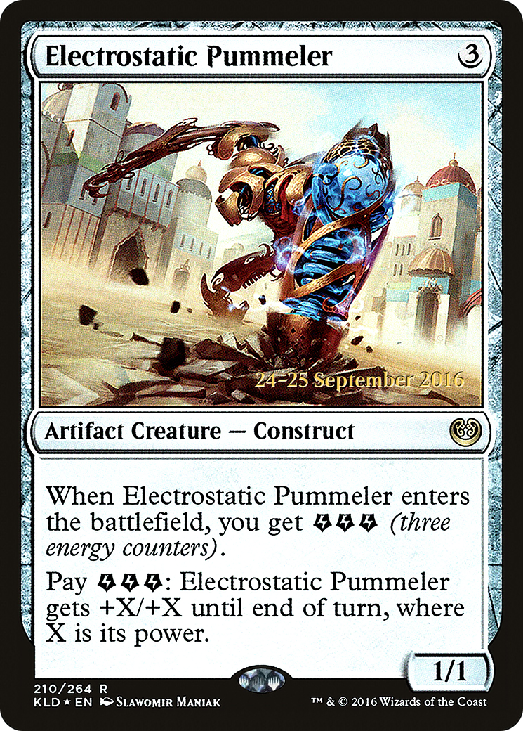 Electrostatic Pummeler [Kaladesh Prerelease Promos] - The Mythic Store | 24h Order Processing