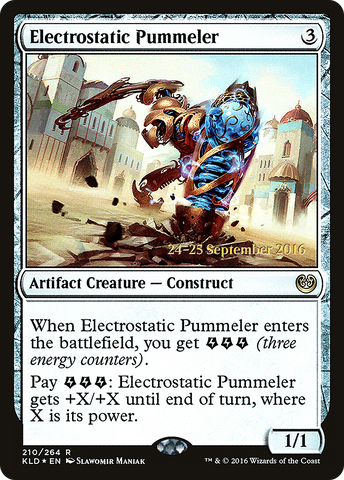 Electrostatic Pummeler [Kaladesh Prerelease Promos] - The Mythic Store | 24h Order Processing
