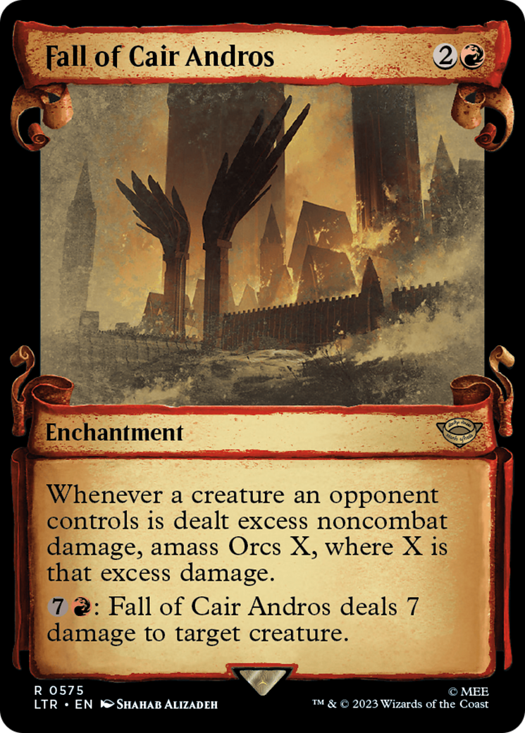Fall of Cair Andros [The Lord of the Rings: Tales of Middle-Earth Showcase Scrolls] - The Mythic Store | 24h Order Processing