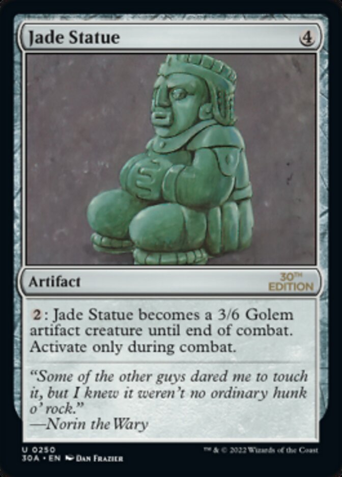 Jade Statue [30th Anniversary Edition] - The Mythic Store | 24h Order Processing