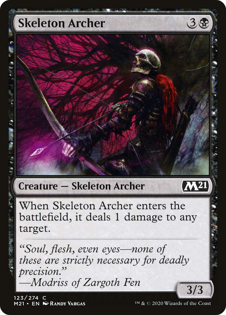 Skeleton Archer [Core Set 2021] - The Mythic Store | 24h Order Processing