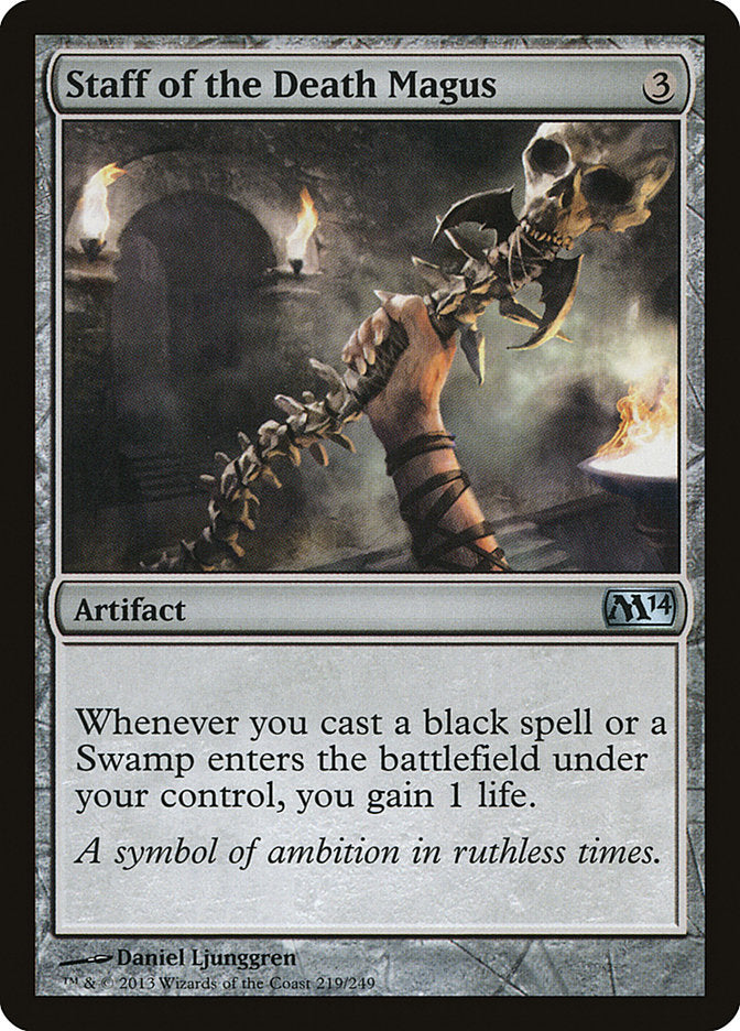 Staff of the Death Magus [Magic 2014] - The Mythic Store | 24h Order Processing