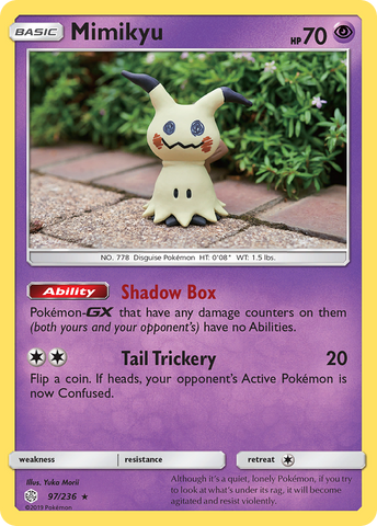 Mimikyu (97/236) [Sun & Moon: Cosmic Eclipse] - The Mythic Store | 24h Order Processing