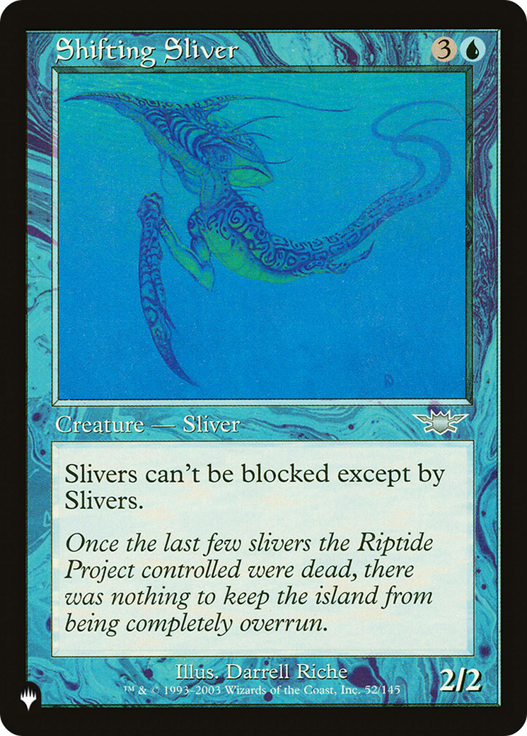 Shifting Sliver [The List] - The Mythic Store | 24h Order Processing