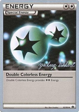 Double Colorless Energy (92/99) (CMT - Zachary Bokhari) [World Championships 2012] - The Mythic Store | 24h Order Processing
