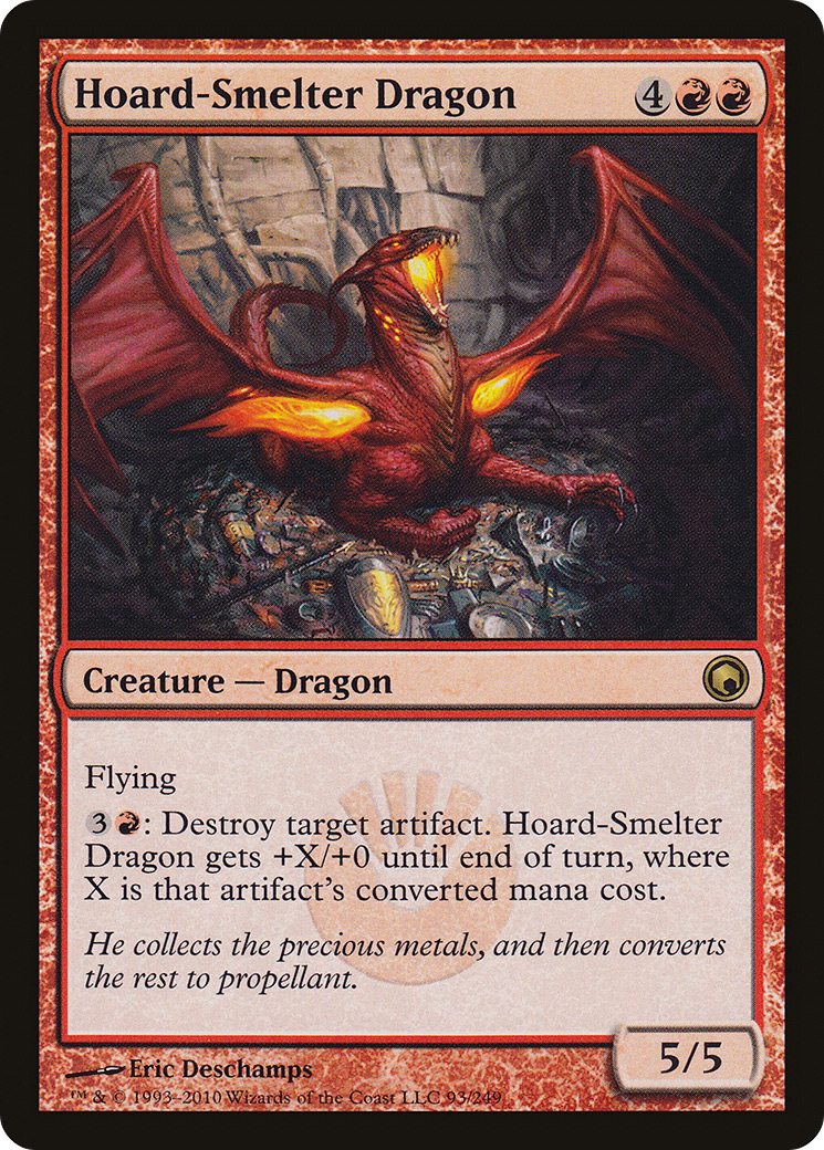 Hoard-Smelter Dragon [Scars of Mirrodin] - The Mythic Store | 24h Order Processing