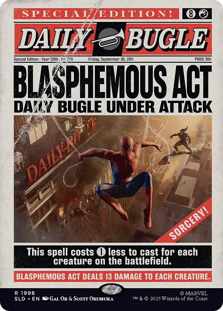 Blasphemous Act (1998) [Secret Lair Drop Series] - The Mythic Store | 24h Order Processing