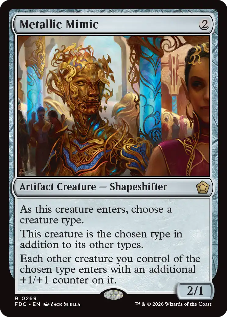 Metallic Mimic [Foundations Commander] - The Mythic Store | 24h Order Processing