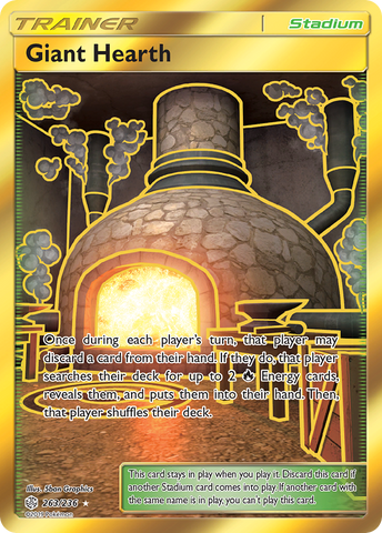 Giant Hearth (263/236) [Sun & Moon: Cosmic Eclipse] - The Mythic Store | 24h Order Processing