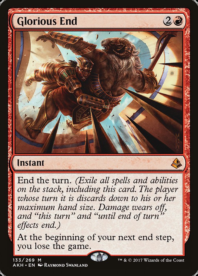 Glorious End [Amonkhet] - The Mythic Store | 24h Order Processing