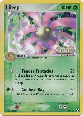 Lileep (56/92) (Stamped) [EX: Legend Maker] - The Mythic Store | 24h Order Processing