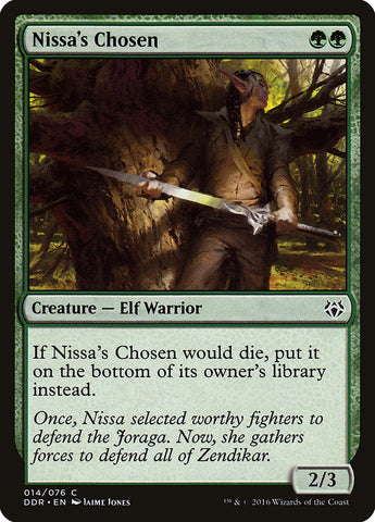 Nissa's Chosen [Duel Decks: Nissa vs. Ob Nixilis] - The Mythic Store | 24h Order Processing