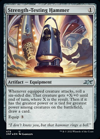 Strength-Testing Hammer (Galaxy Foil) [Unfinity] - The Mythic Store | 24h Order Processing