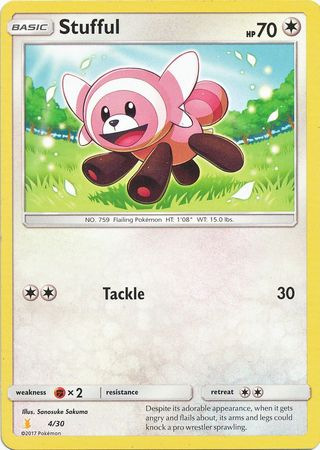Stufful (4/30) [Sun & Moon: Trainer Kit - Alolan Raichu] - The Mythic Store | 24h Order Processing