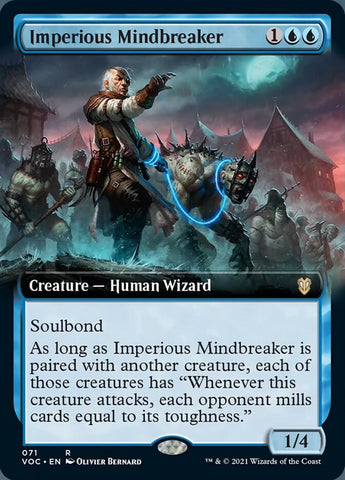Imperious Mindbreaker (Extended Art) [Innistrad: Crimson Vow Commander] - The Mythic Store | 24h Order Processing