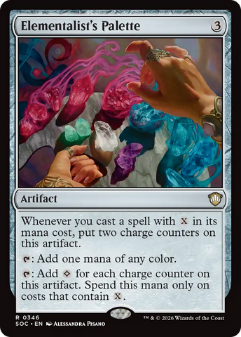 Elementalist's Palette [Secrets of Strixhaven Commander] - The Mythic Store | 24h Order Processing