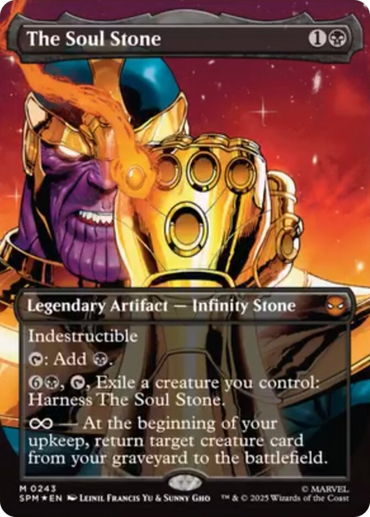 The Soul Stone (Borderless) [Marvel's Spider-Man] - The Mythic Store | 24h Order Processing