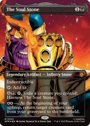 The Soul Stone (Borderless) [Marvel's Spider-Man] - The Mythic Store | 24h Order Processing