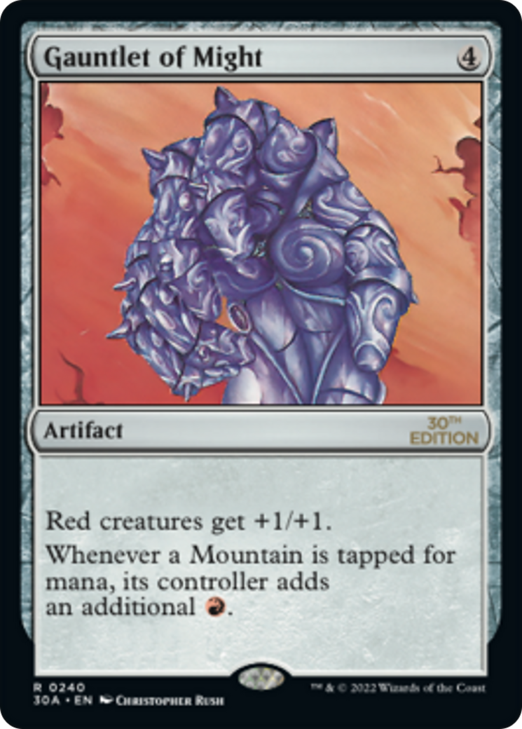 Gauntlet of Might [30th Anniversary Edition] - The Mythic Store | 24h Order Processing