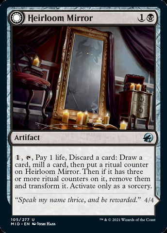 Heirloom Mirror // Inherited Fiend [Innistrad: Midnight Hunt] - The Mythic Store | 24h Order Processing