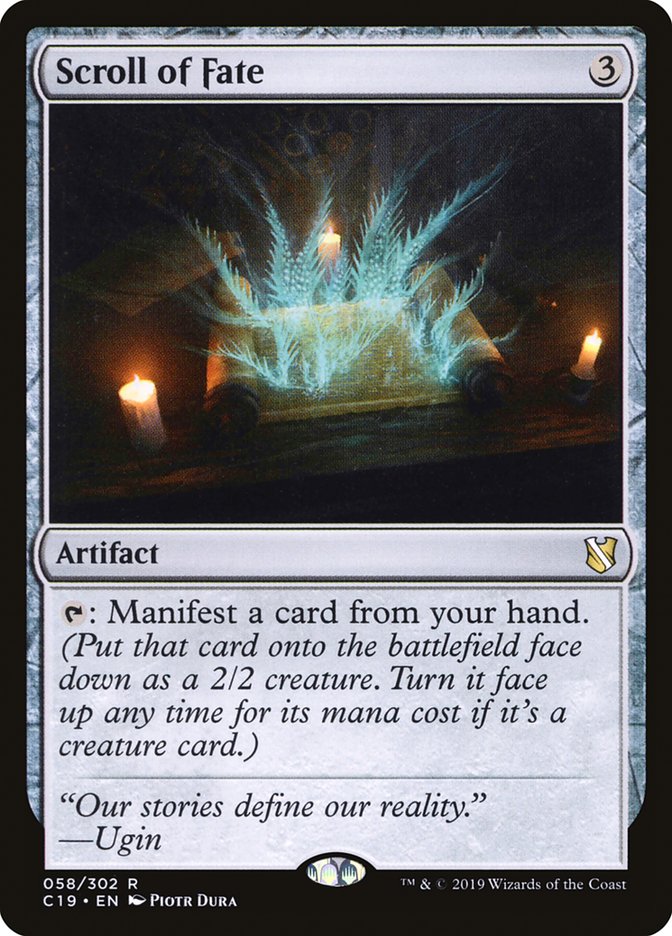 Scroll of Fate [Commander 2019] - The Mythic Store | 24h Order Processing