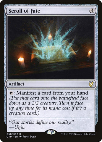 Scroll of Fate [Commander 2019] - The Mythic Store | 24h Order Processing