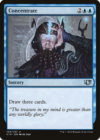 Concentrate [Commander 2014] - The Mythic Store | 24h Order Processing
